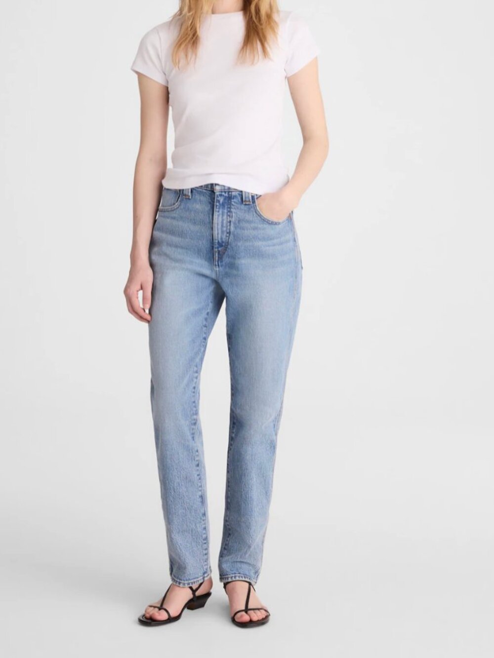 Madewell Classic High-Rise “The Curvy Perfect Vintage” Blue Denim Jeans